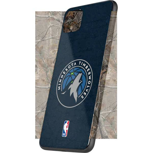 NBA Minnesota Timberwolves Distressed Google Pixel 4 XL Skin